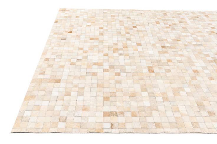 Detail image of 5' 2 x 7' 11 Cowhide Stocks Rug