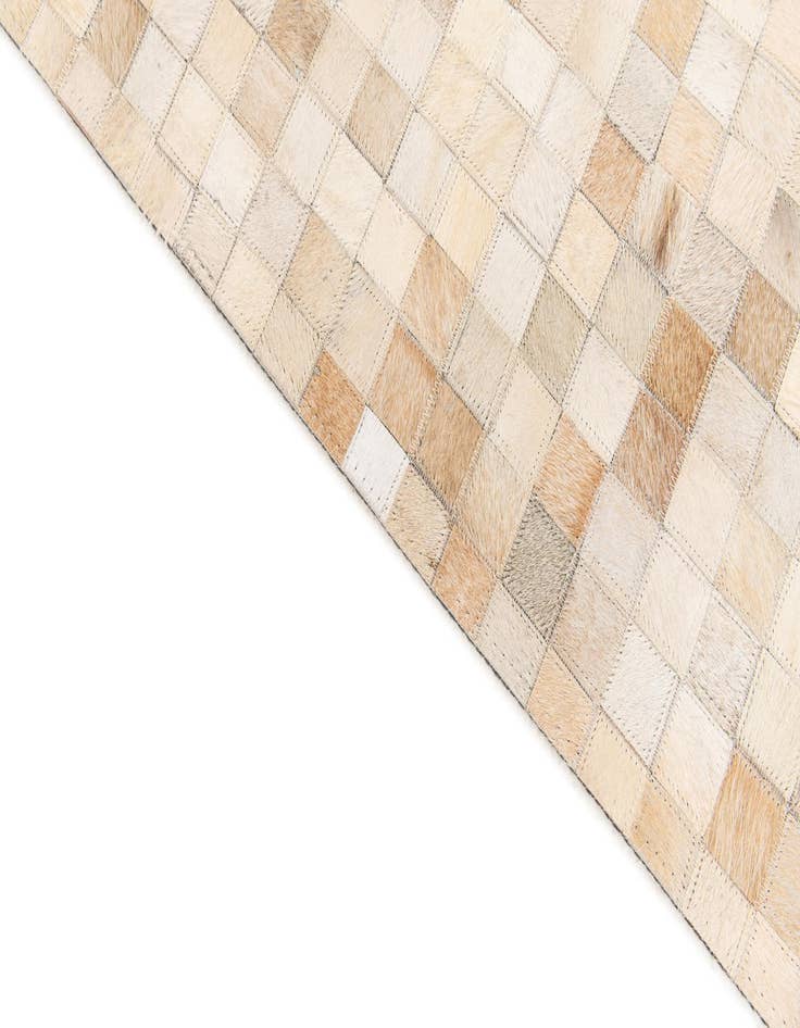 Detail image of 5' 2 x 7' 11 Cowhide Stocks Rug