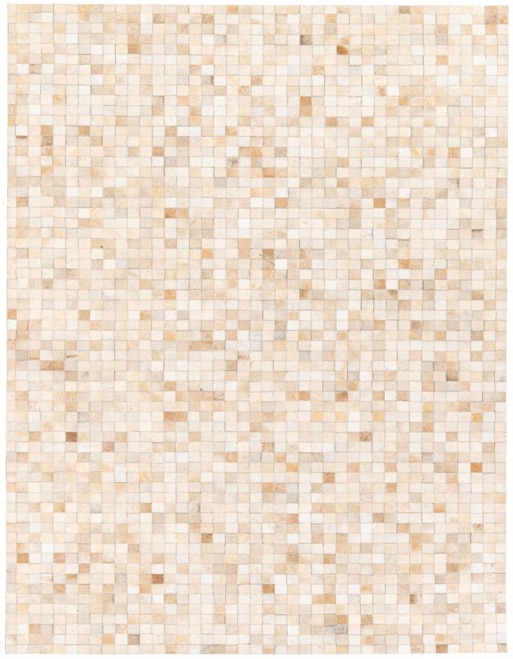 Detail image of 5' 2 x 7' 11 Cowhide Stocks Rug
