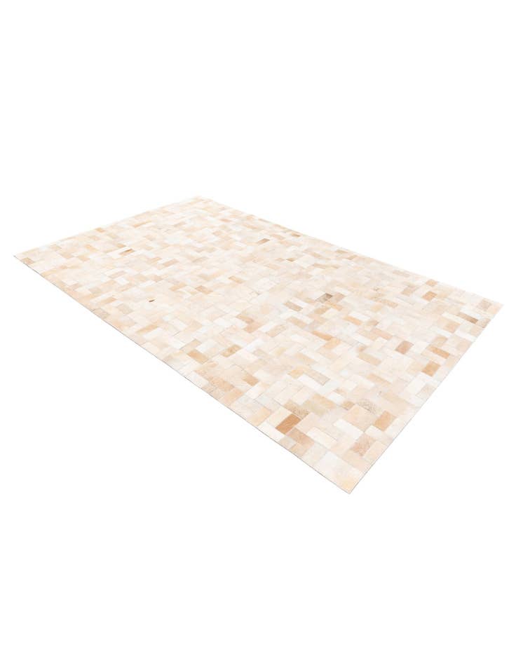 Detail image of 5' x 7' 11 Cowhide Stocks Rug