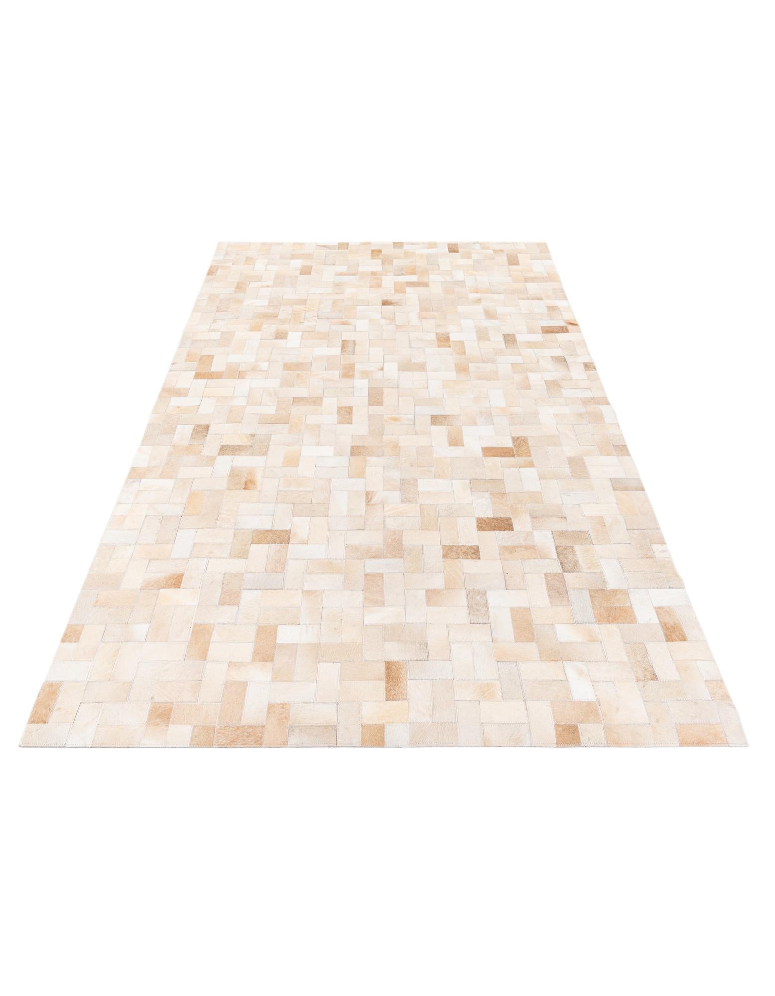5' x 7' 11 Cowhide Stocks Rug