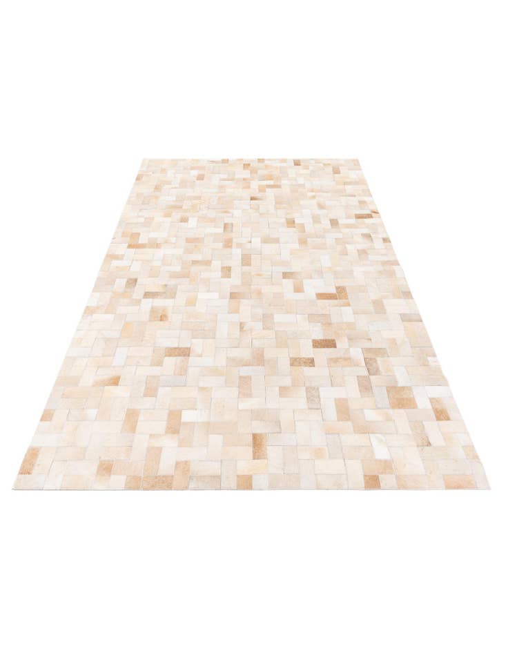 Detail image of 5' x 7' 11 Cowhide Stocks Rug