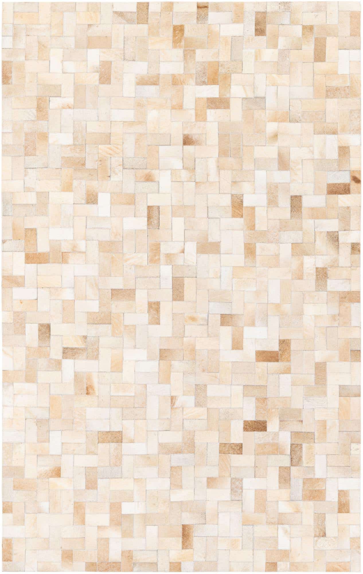 5' x 7' 11 Cowhide Stocks Rug