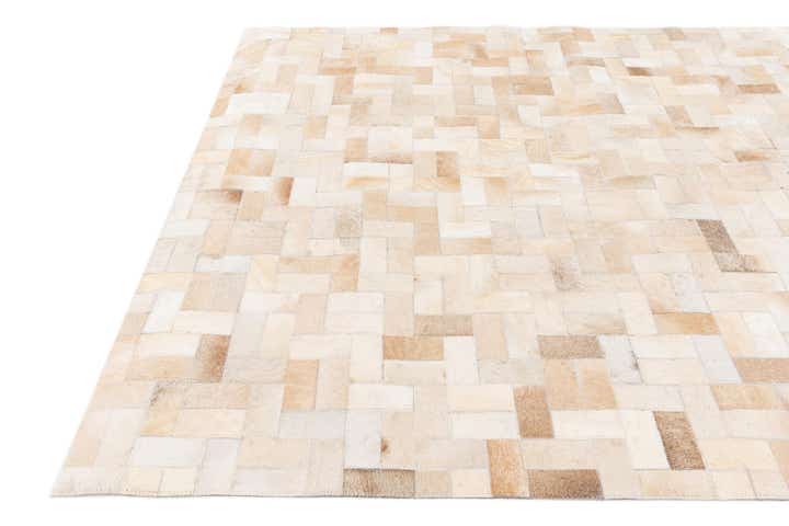 5' x 7' 11 Cowhide Stocks Rug