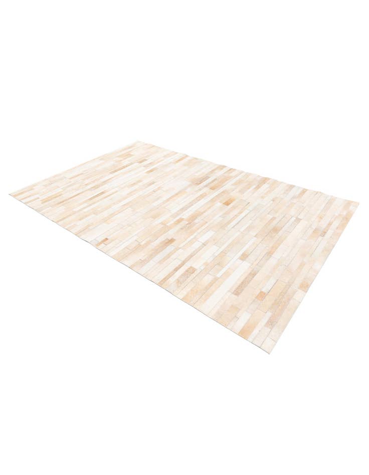 Detail image of 5' x 8' Cowhide Stocks Rug