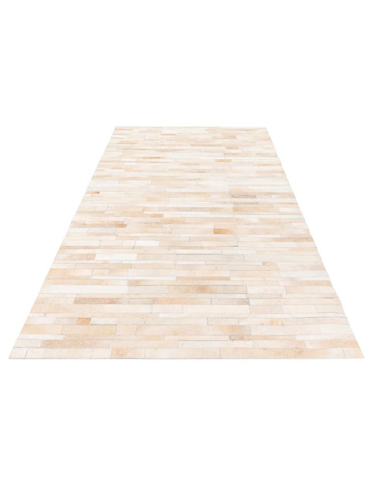 Detail image of 5' x 8' Cowhide Stocks Rug