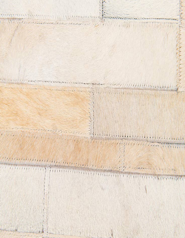 Detail image of 5' x 8' Cowhide Stocks Rug