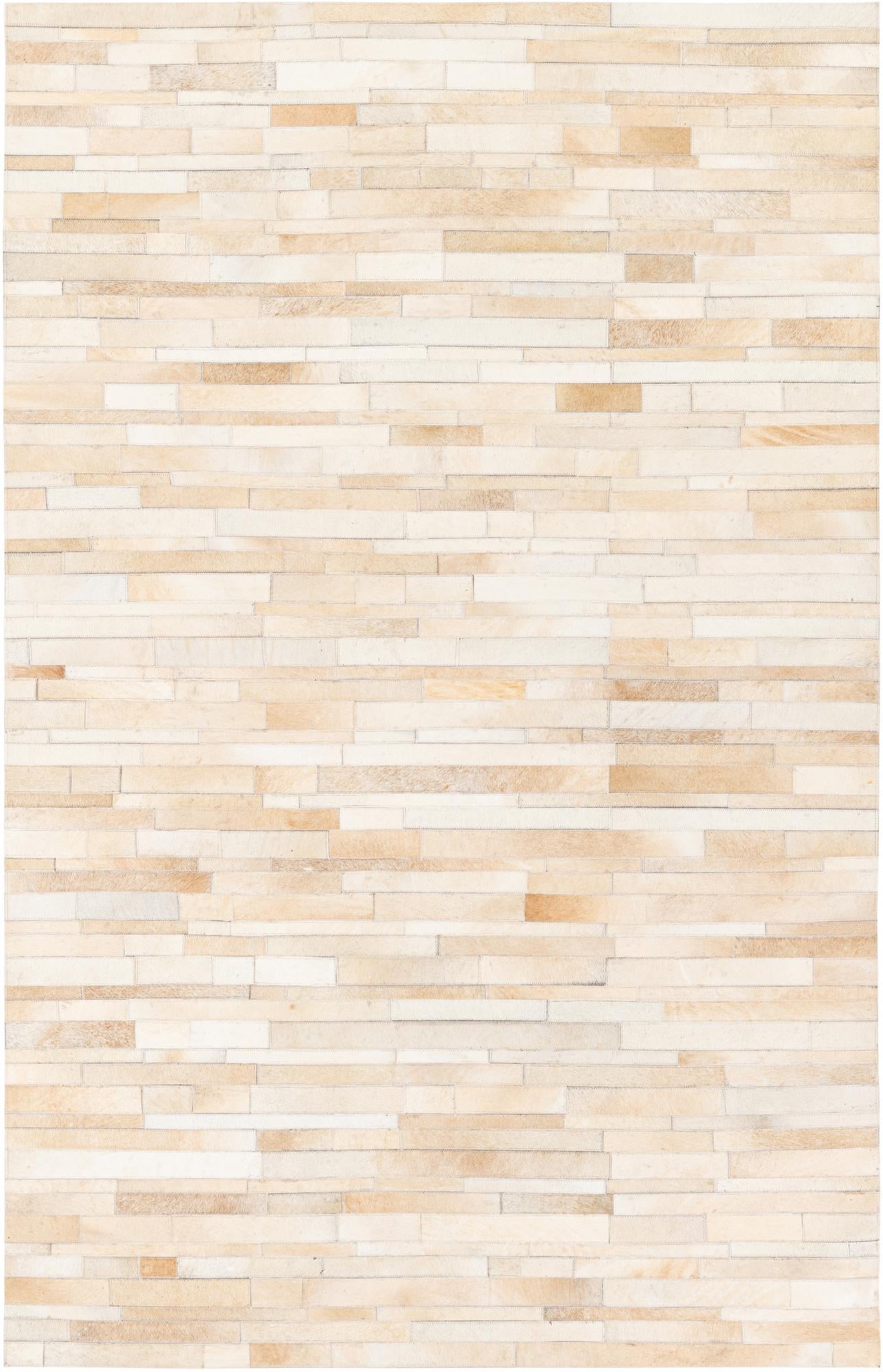 5' x 8' Cowhide Stocks Rug