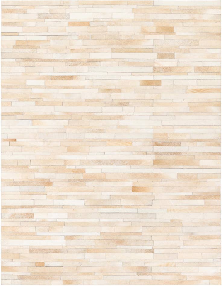 Detail image of 5' x 8' Cowhide Stocks Rug