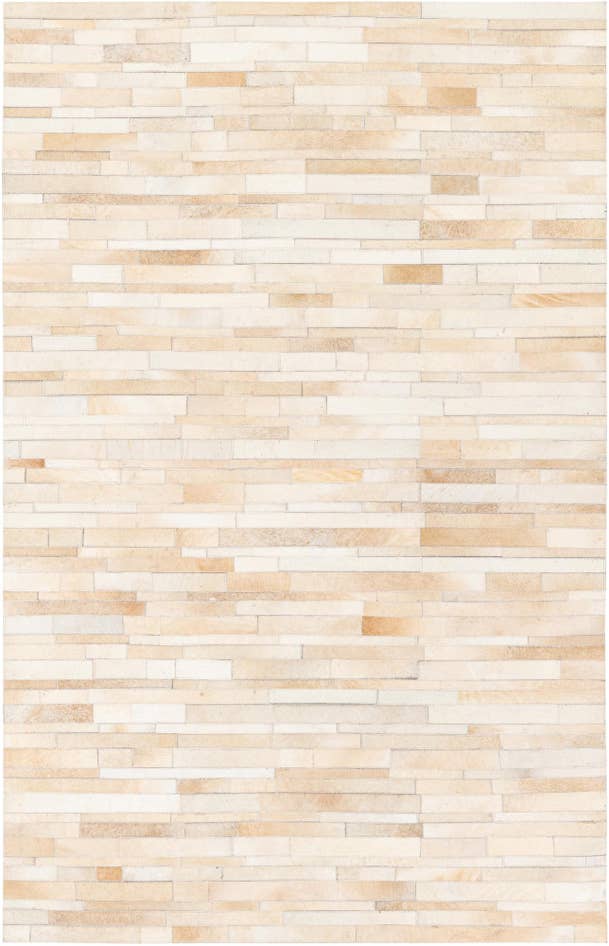Detail image of 5' x 8' Cowhide Stocks Rug
