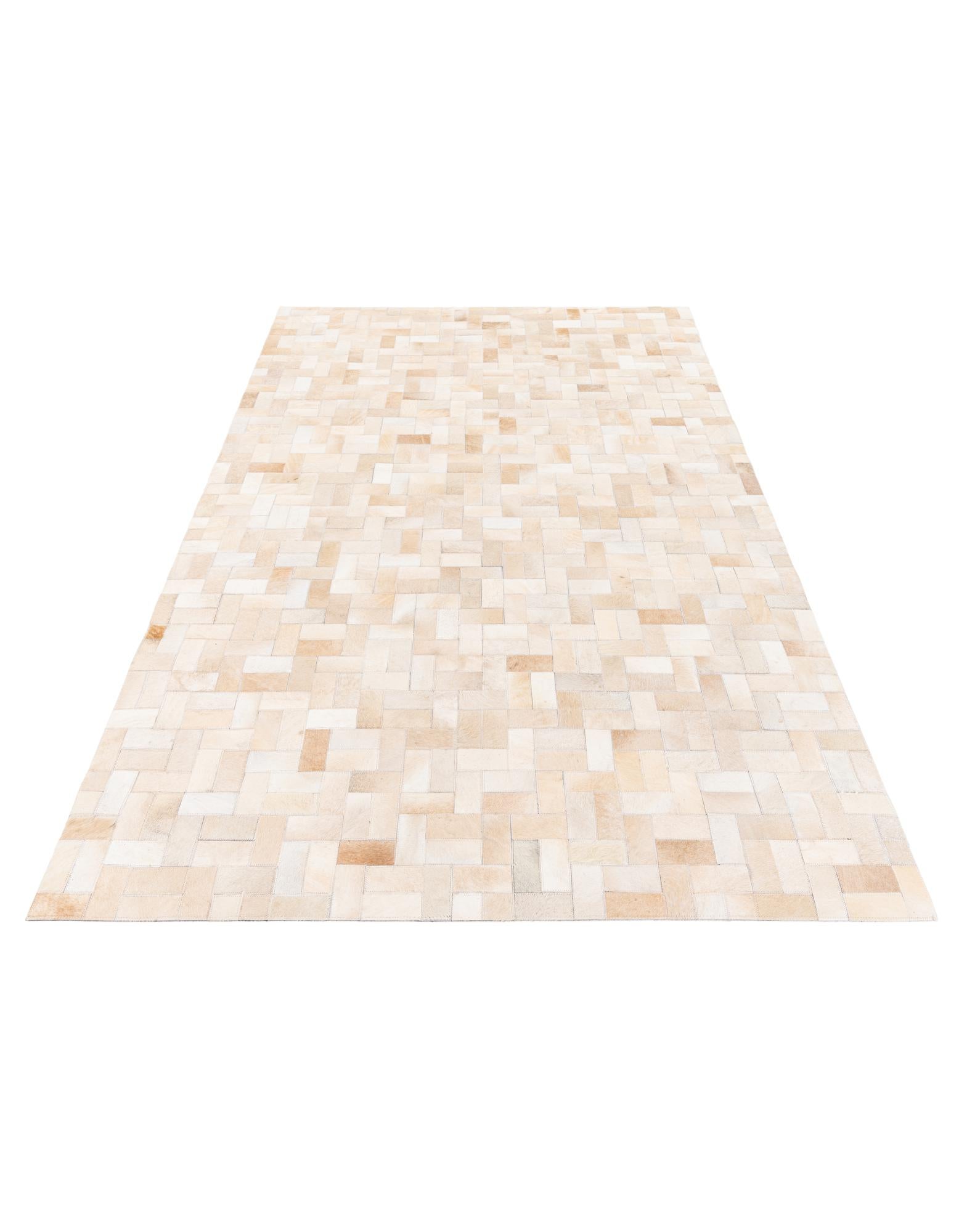 4' 11 x 7' 11 Cowhide Stocks Rug