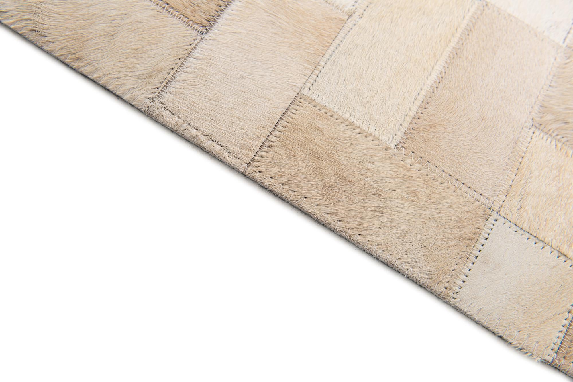4' 11 x 7' 11 Cowhide Stocks Rug