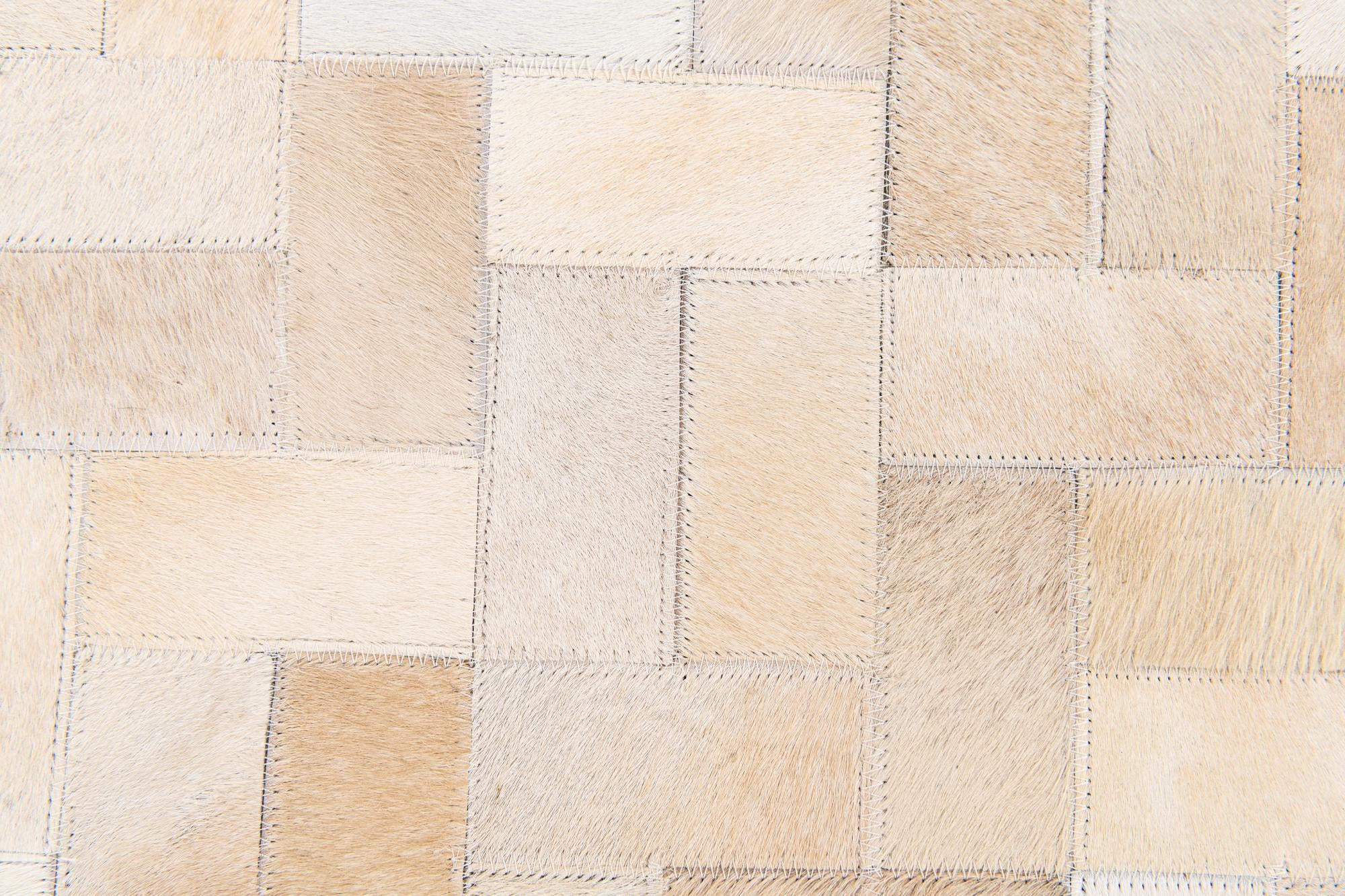 4' 11 x 7' 11 Cowhide Stocks Rug