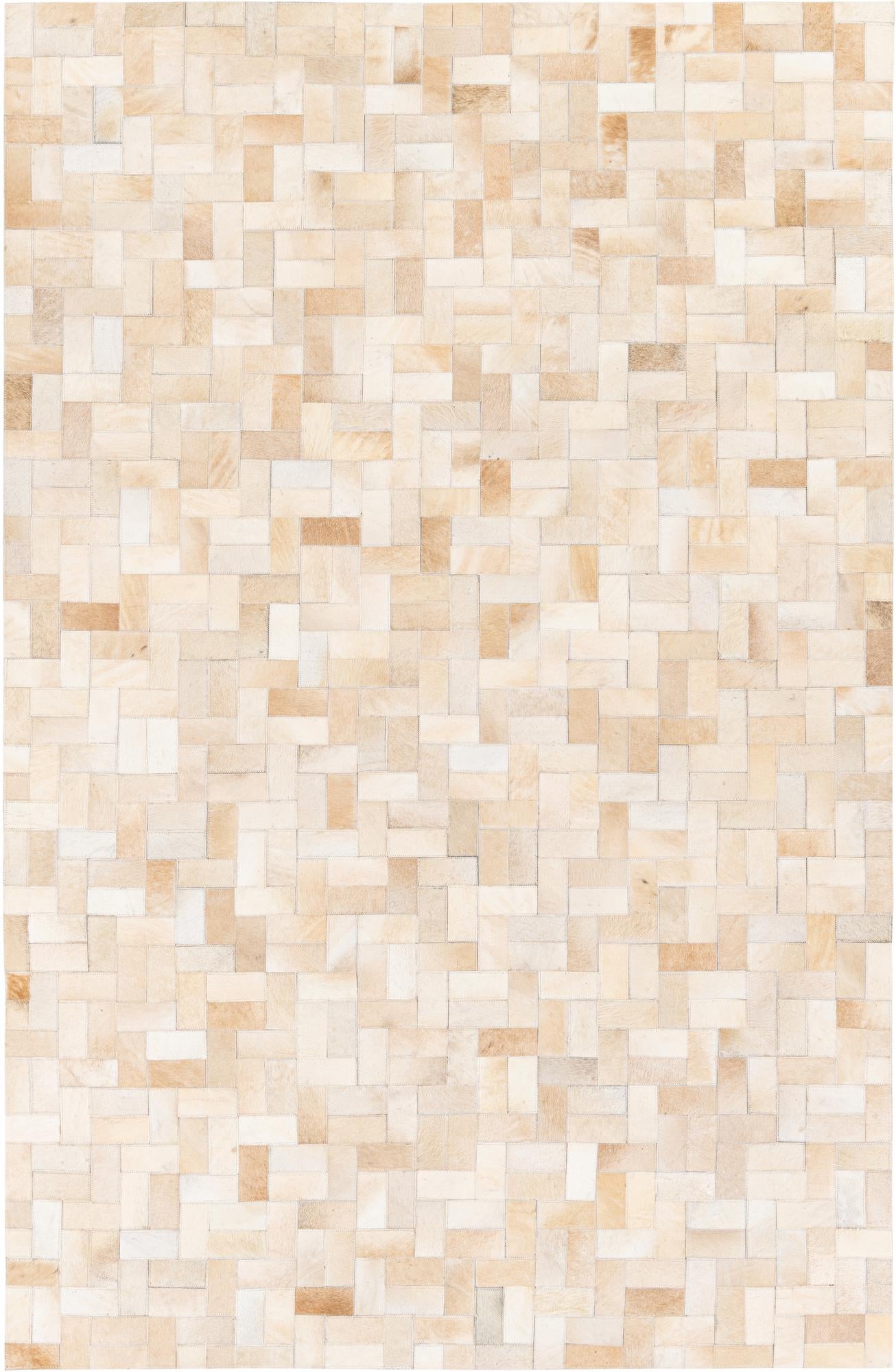 4' 11 x 7' 11 Cowhide Stocks Rug