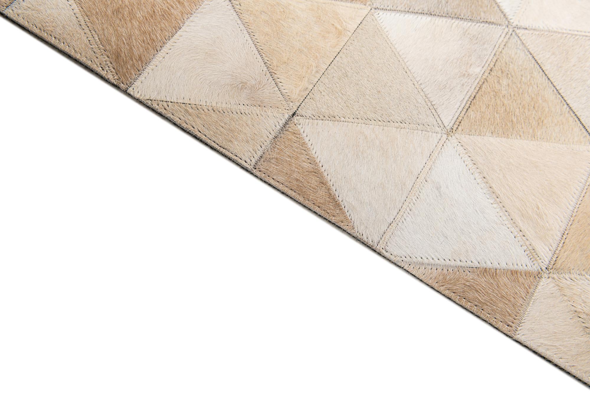 5' x 8' 1 Cowhide Stocks Rug