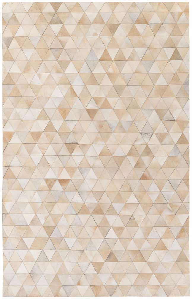 5' 1 x 8' 1 Cowhide Stocks Rug