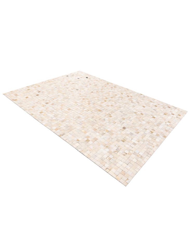 Detail image of 5' 4 x 7' 5 Cowhide Stocks Rug