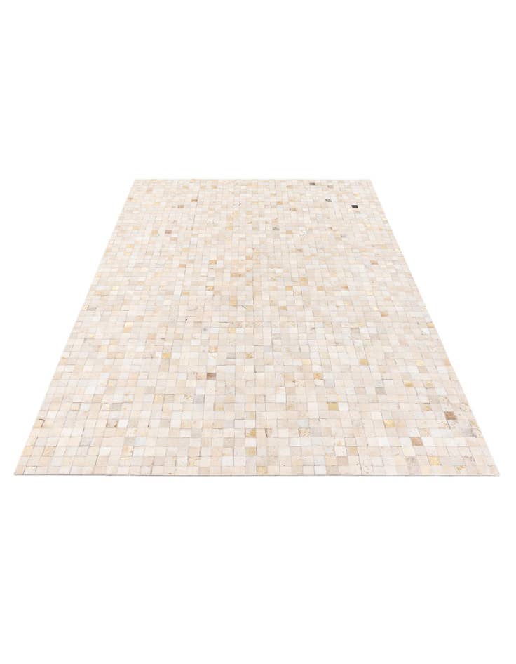 Detail image of 5' 4 x 7' 5 Cowhide Stocks Rug