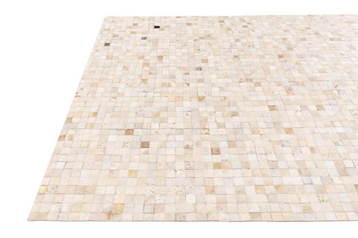Detail image of 5' 4 x 7' 5 Cowhide Stocks Rug