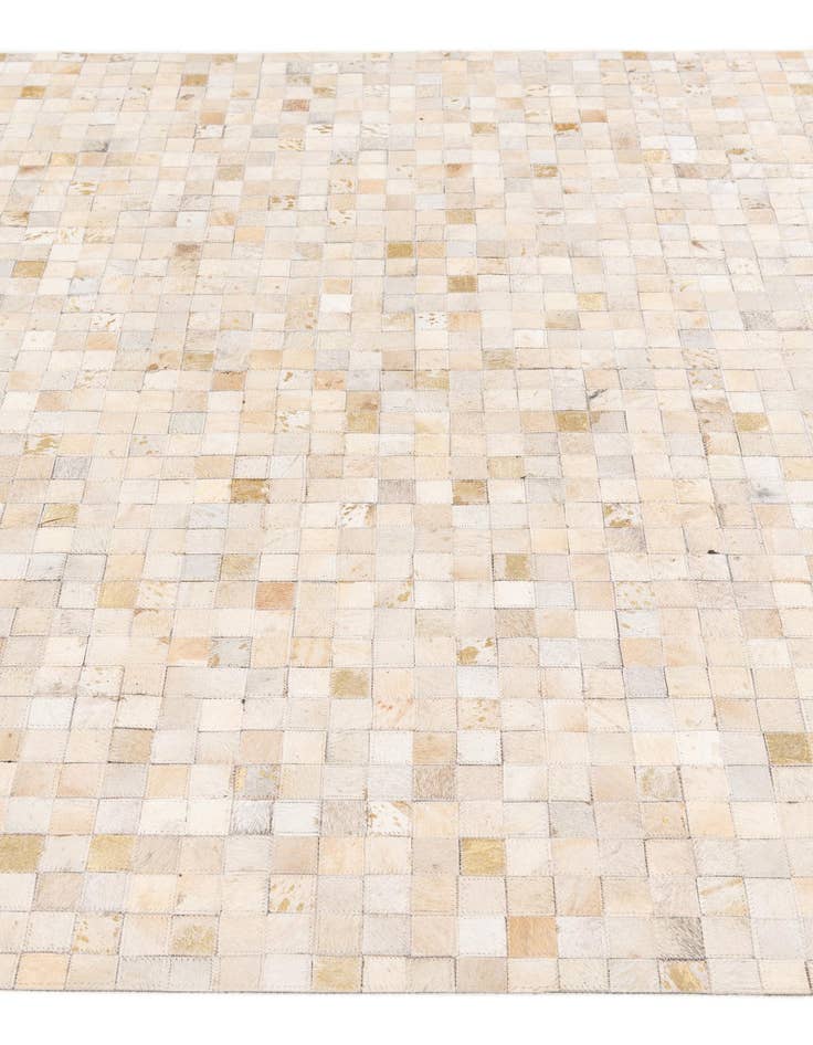 Detail image of 5' 4 x 7' 5 Cowhide Stocks Rug