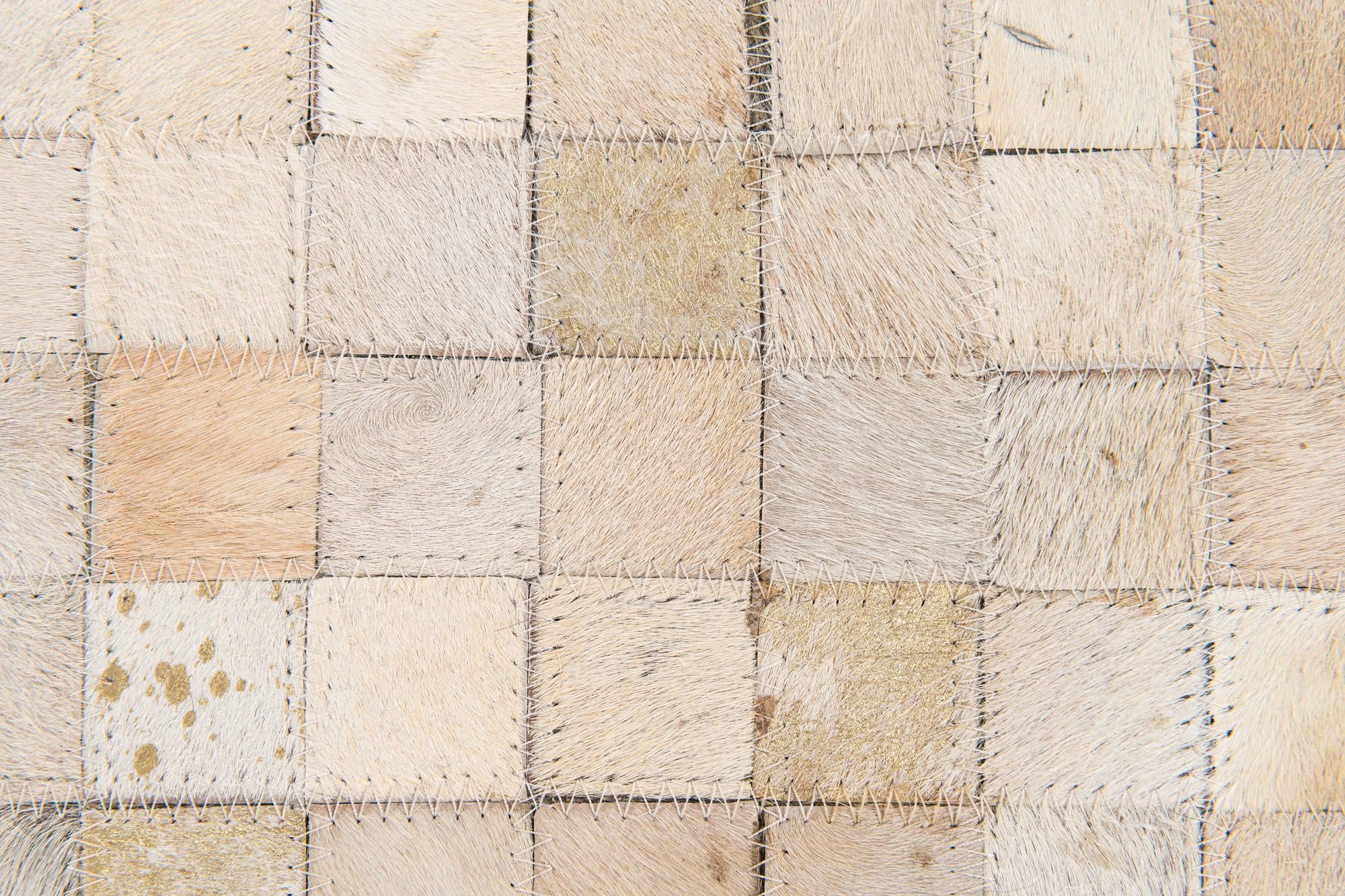 5' 4 x 7' 5 Cowhide Stocks Rug