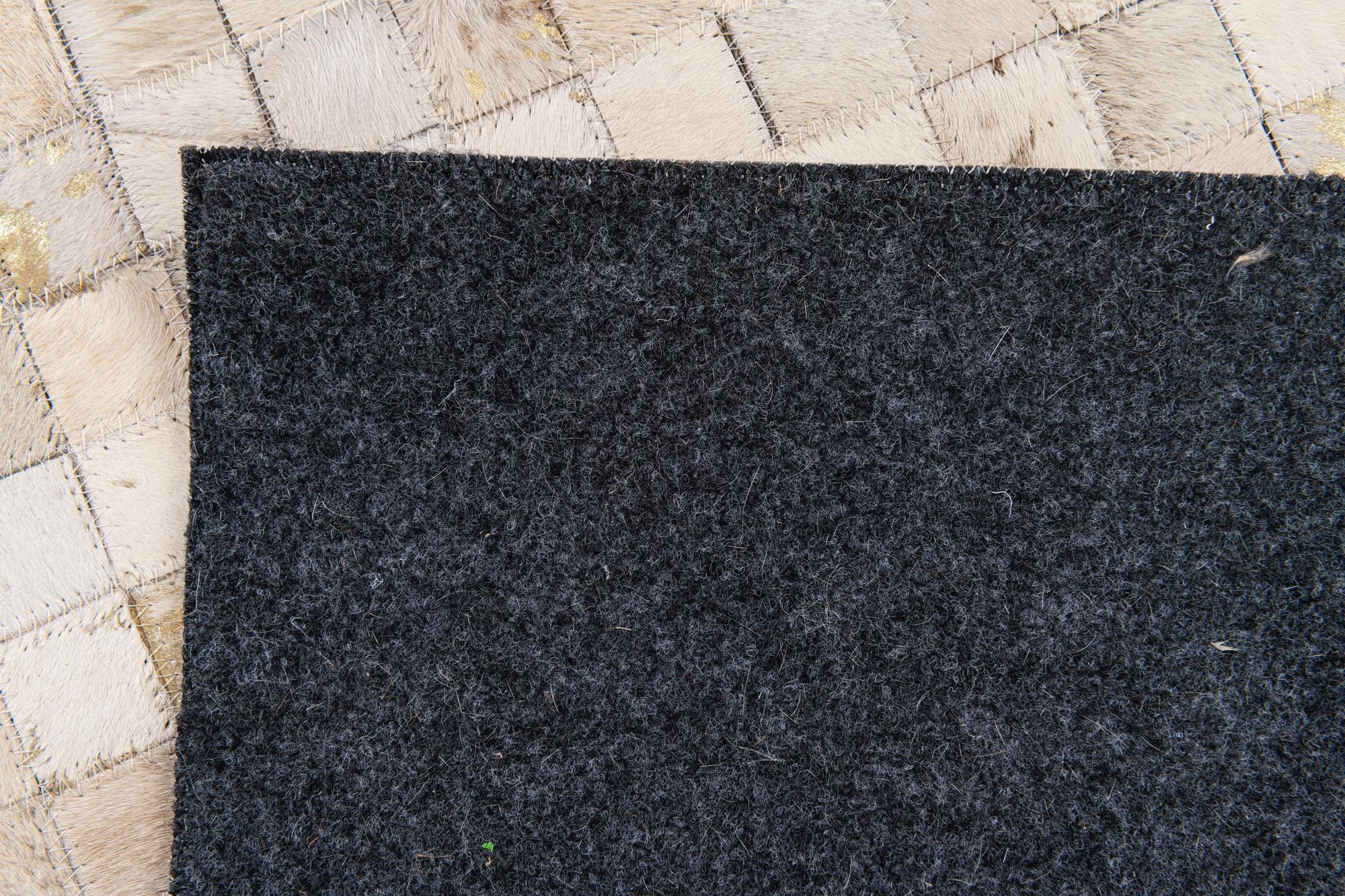 5' 4 x 7' 5 Cowhide Stocks Rug