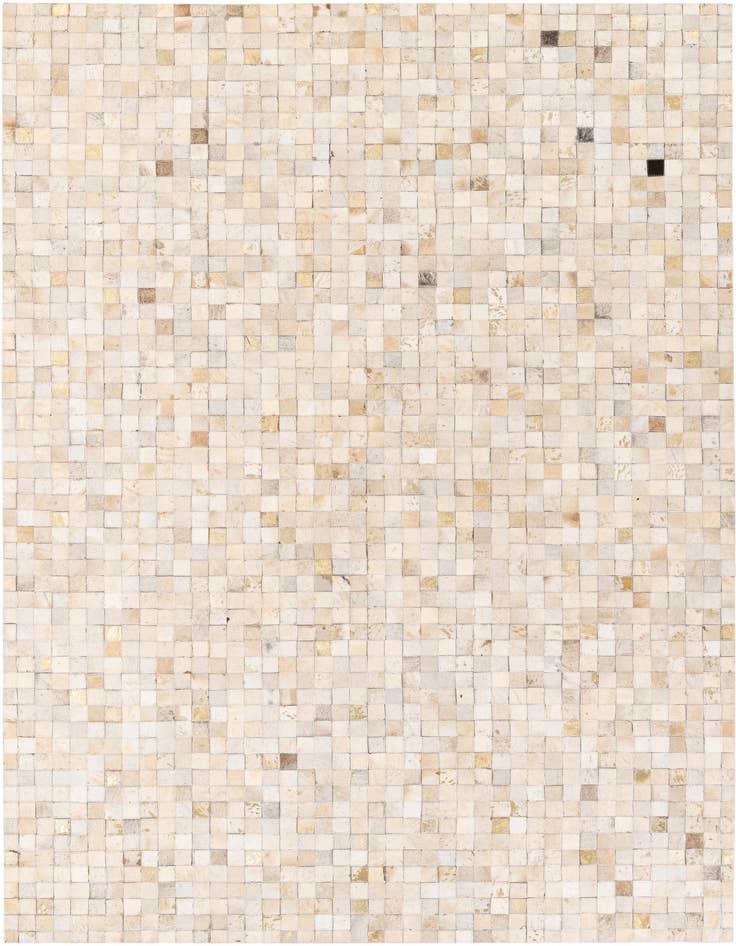 Detail image of 5' 4 x 7' 5 Cowhide Stocks Rug