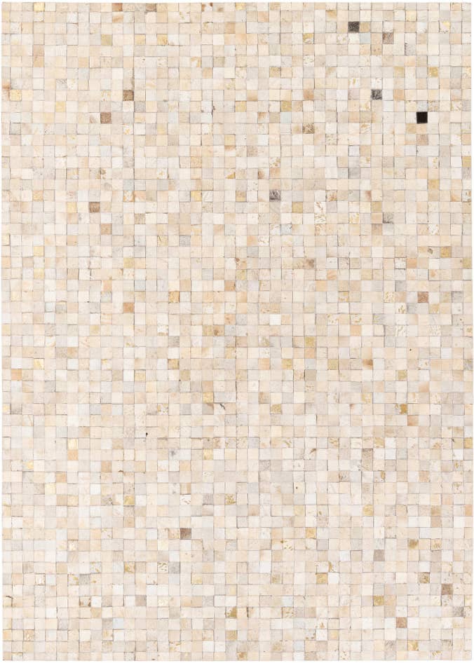 Detail image of 5' 4 x 7' 5 Cowhide Stocks Rug