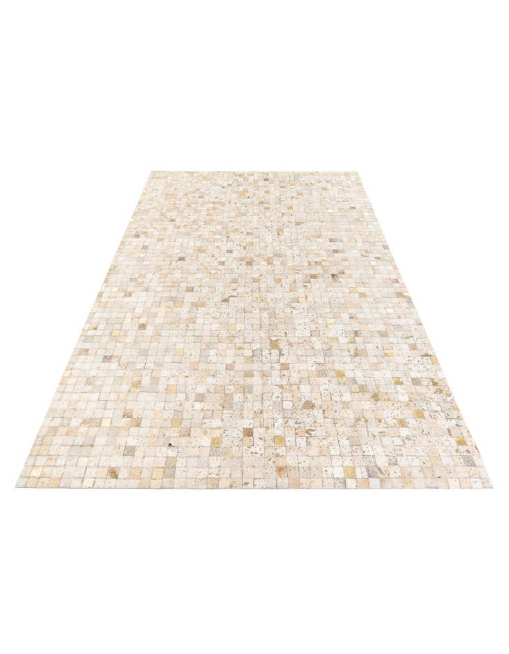 Detail image of 5' 4 x 8' 1 Cowhide Stocks Rug