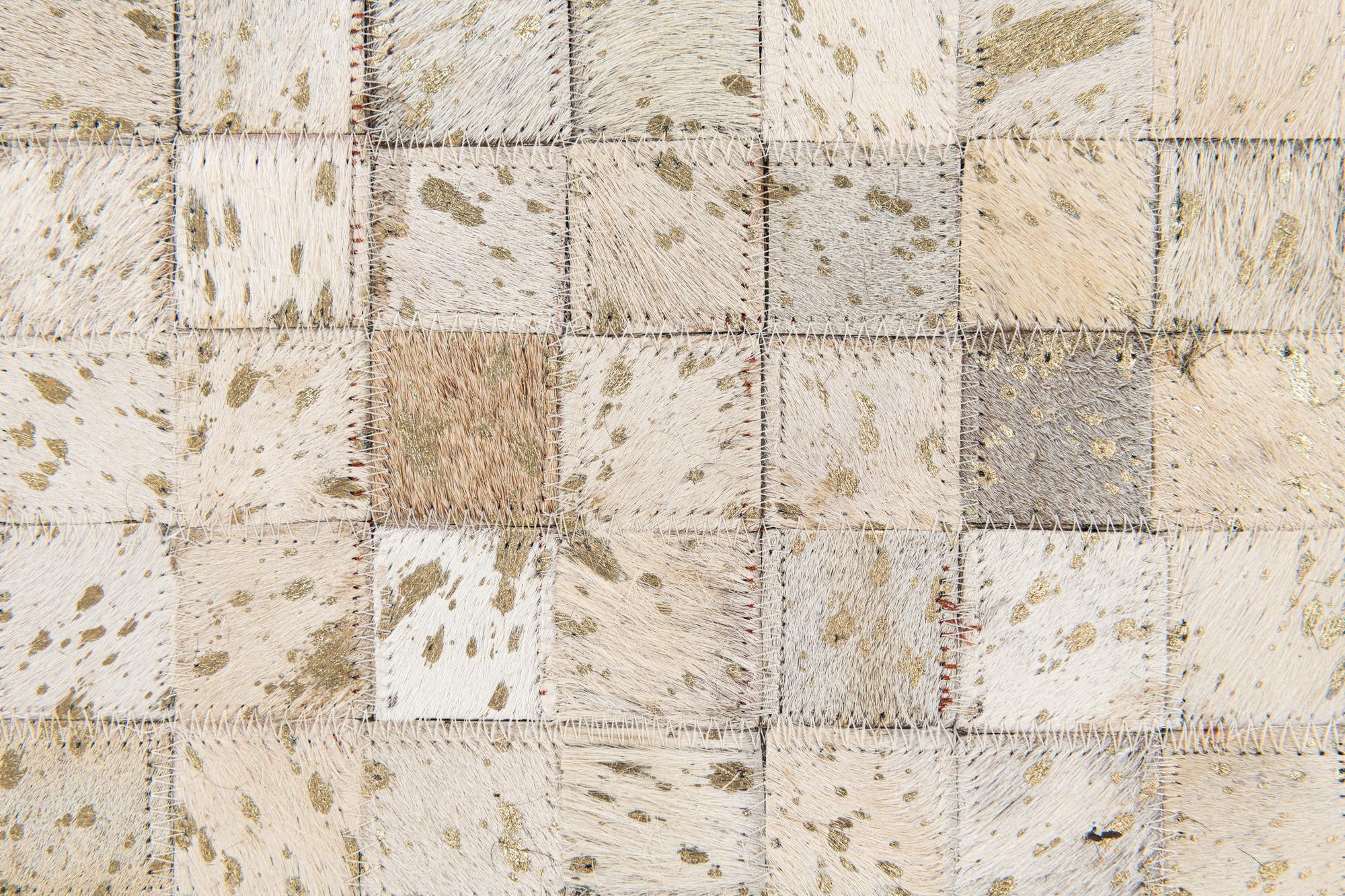 5' 4 x 8' 1 Cowhide Stocks Rug