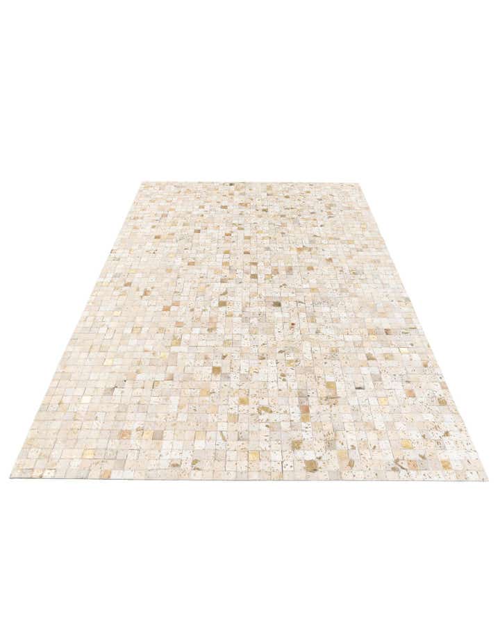 5' 3 x 7' 6 Cowhide Stocks Rug