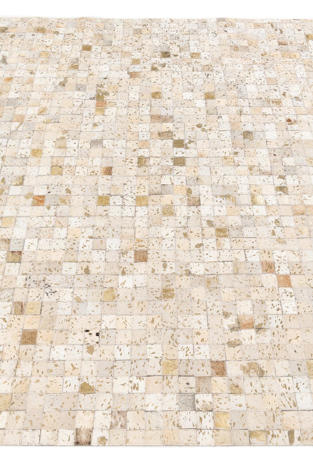 5' 3 x 7' 6 Cowhide Stocks Rug