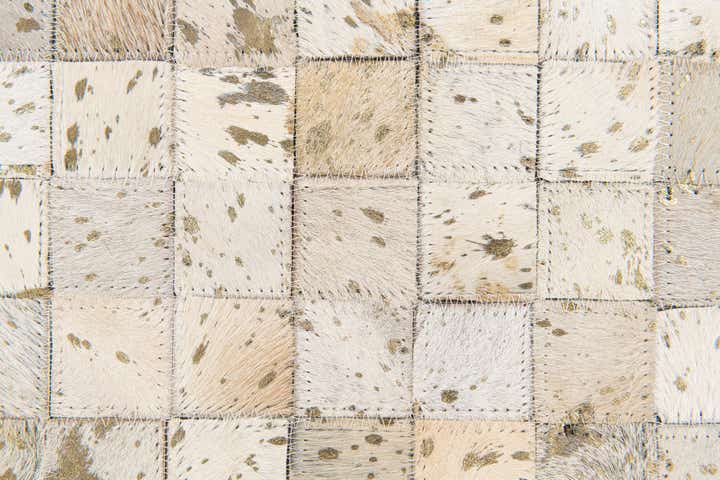 5' 3 x 7' 6 Cowhide Stocks Rug