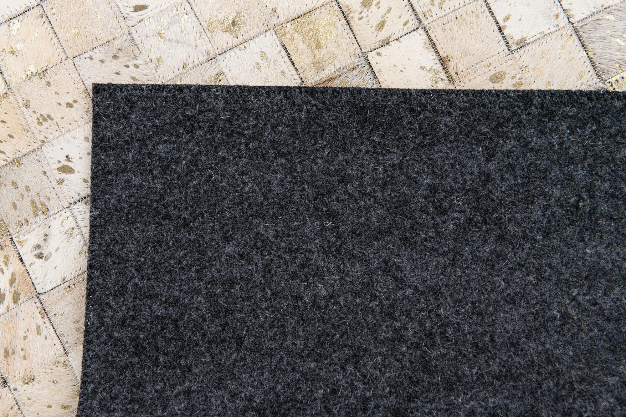 5' 3 x 7' 6 Cowhide Stocks Rug