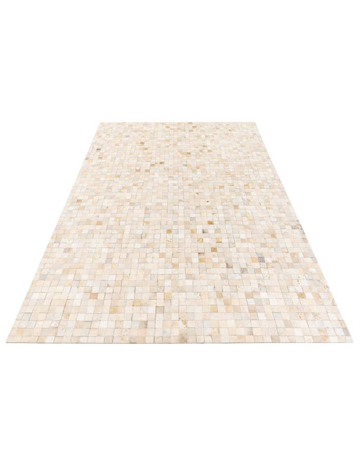 Detail image of 5' 3 x 7' 6 Cowhide Stocks Rug