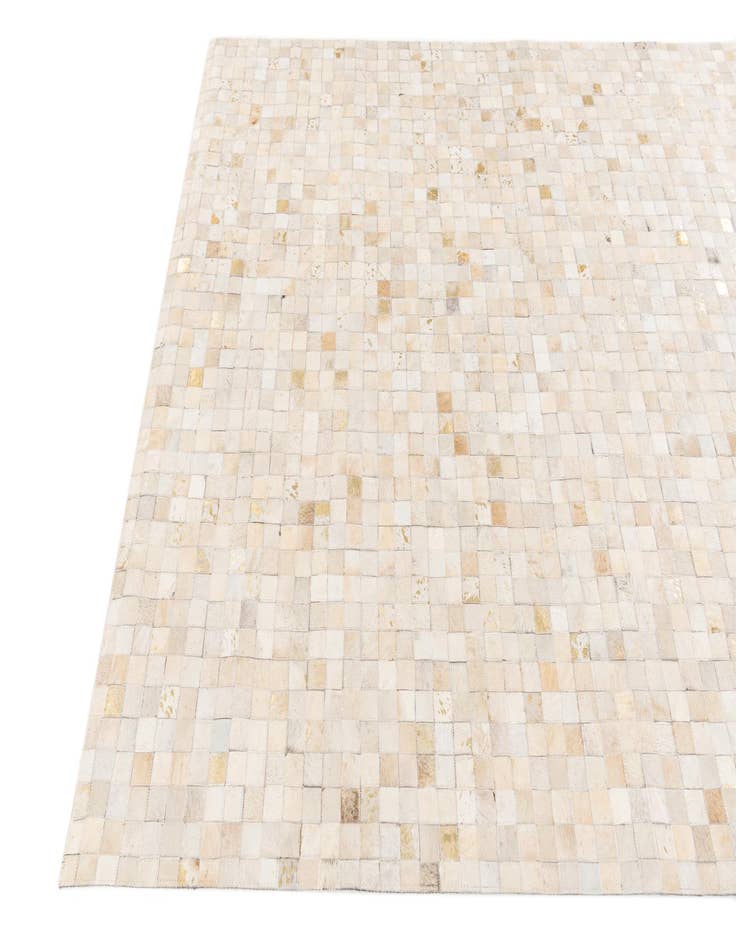 Detail image of 5' 3 x 7' 6 Cowhide Stocks Rug