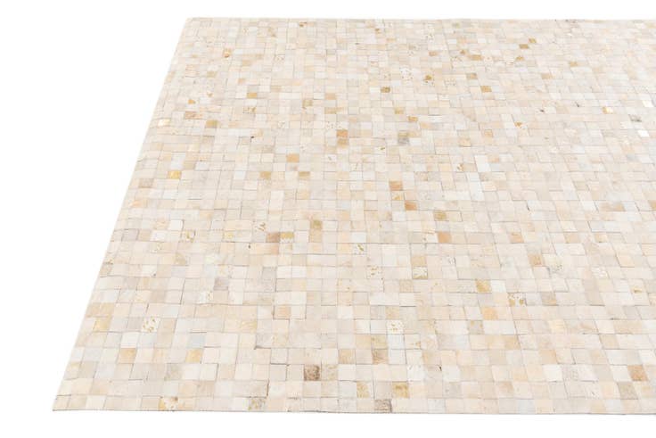 Detail image of 5' 3 x 7' 6 Cowhide Stocks Rug