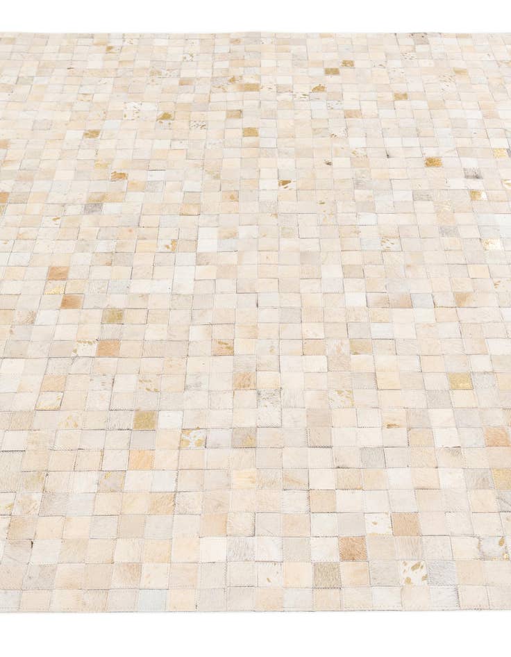 Detail image of 5' 3 x 7' 6 Cowhide Stocks Rug