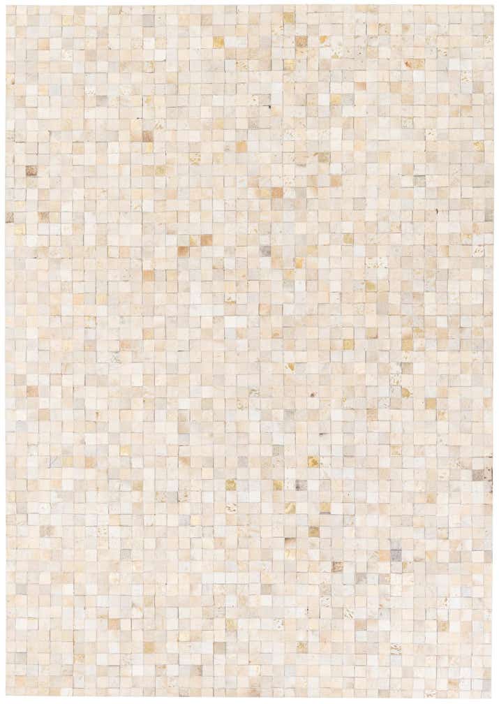 5' 3 x 7' 6 Cowhide Stocks Rug