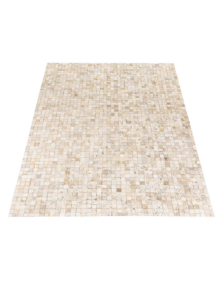 Detail image of 5' 3 x 7' 6 Cowhide Stocks Rug