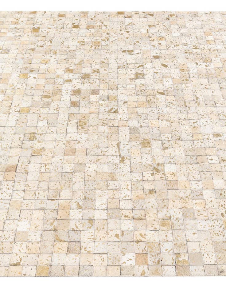 Detail image of 5' 3 x 7' 6 Cowhide Stocks Rug