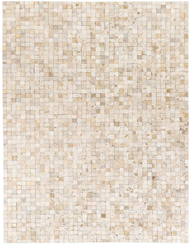 Detail image of 5' 3 x 7' 6 Cowhide Stocks Rug