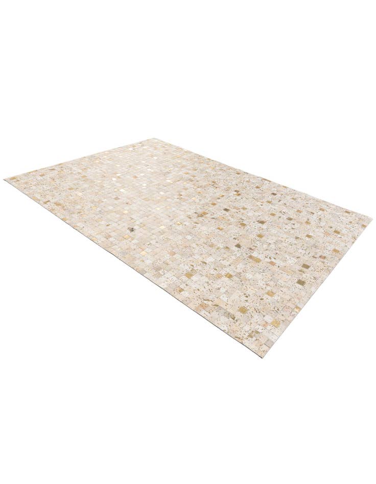 Detail image of 5' 3 x 7' 5 Cowhide Stocks Rug