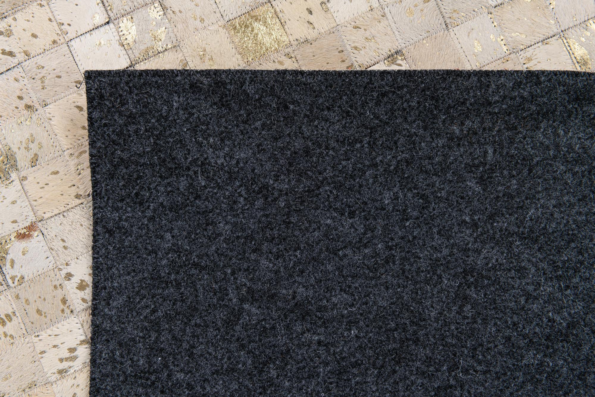 5' 3 x 7' 5 Cowhide Stocks Rug