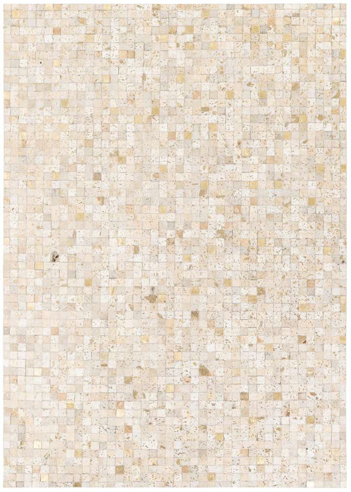 5' 3 x 7' 5 Cowhide Stocks Rug