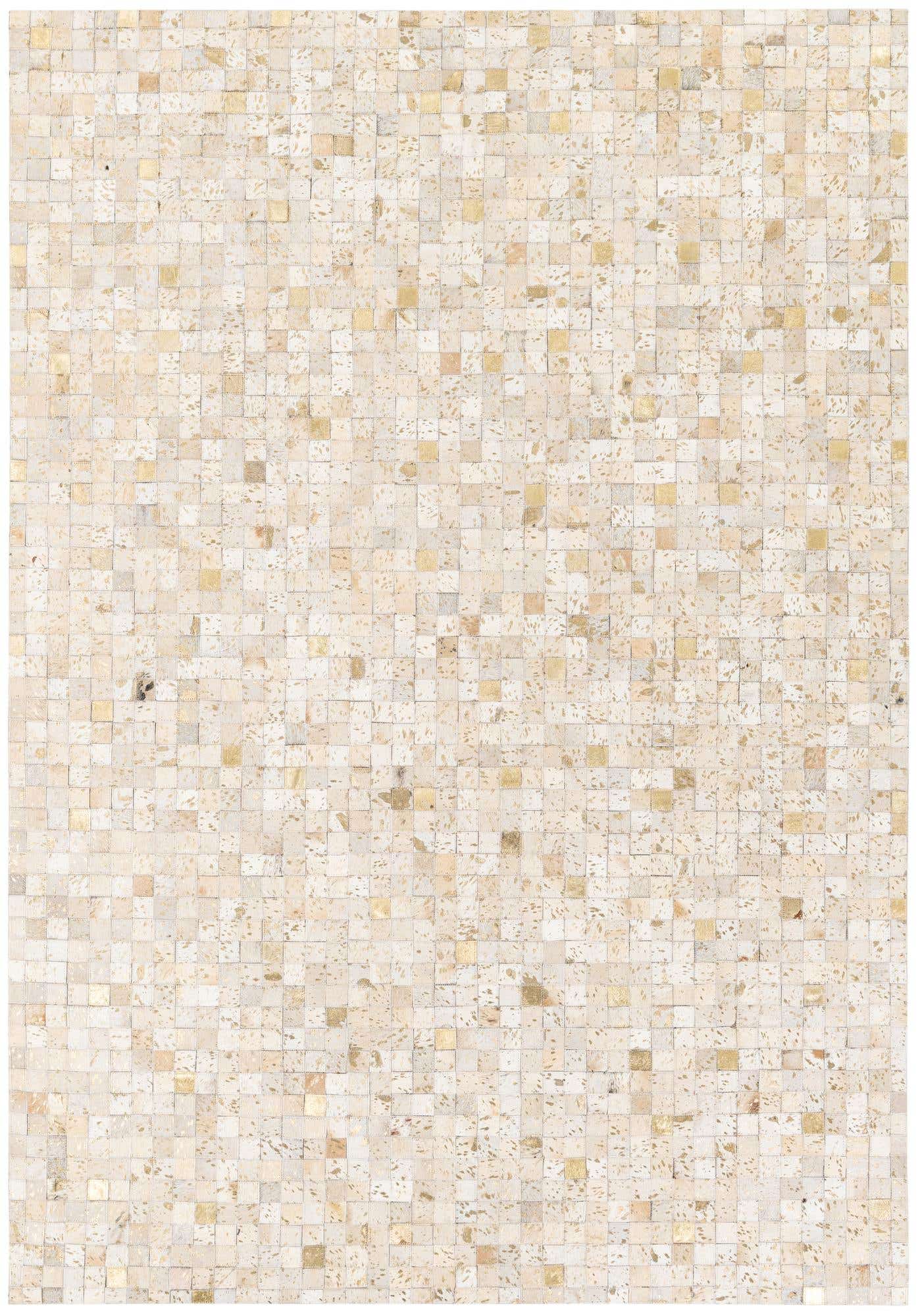 5' 3 x 7' 5 Cowhide Stocks Rug