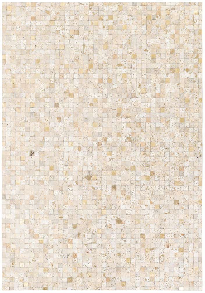 5' 3 x 7' 5 Cowhide Stocks Rug