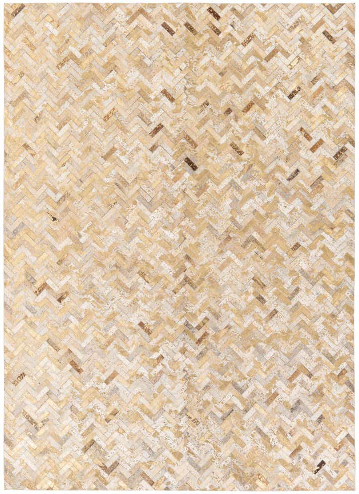 5' 5 x 7' 6 Cowhide Stocks Rug