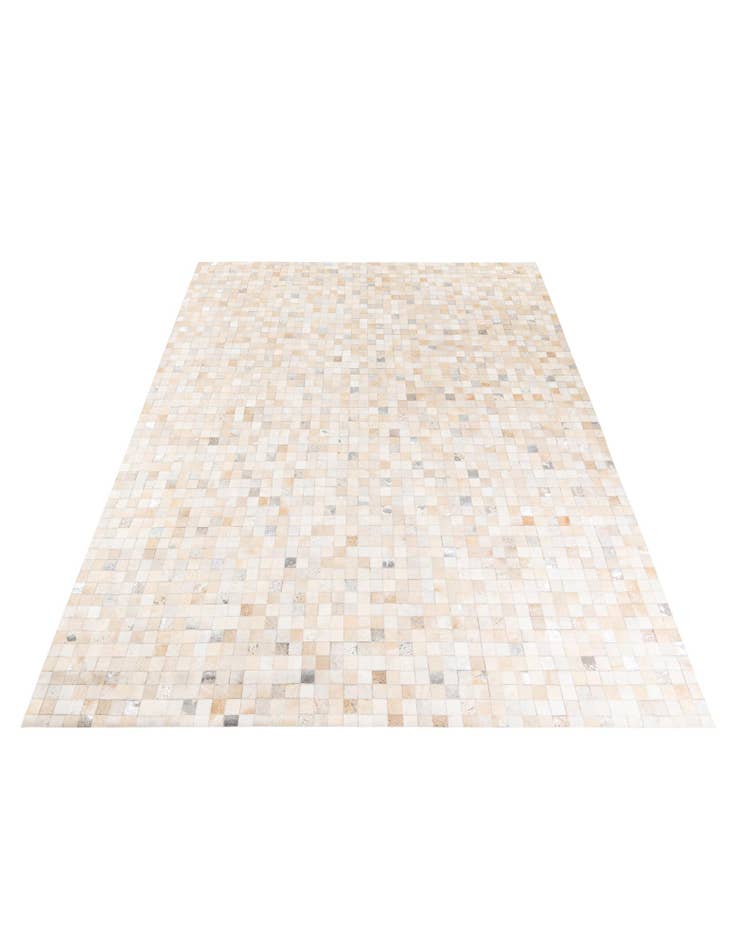 Detail image of 8' 1 x 9' 10 Cowhide Stocks Rug