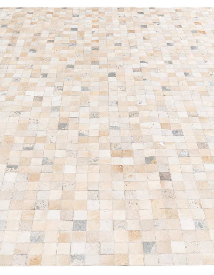 Detail image of 8' 1 x 9' 10 Cowhide Stocks Rug